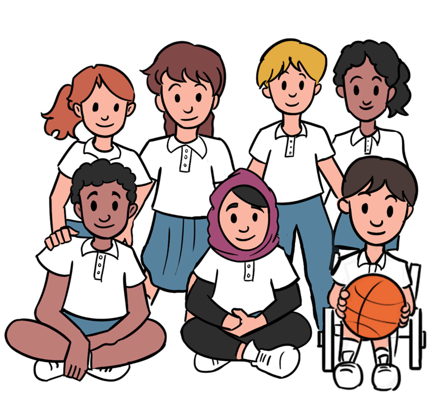 cross curricular physical education activities clipart